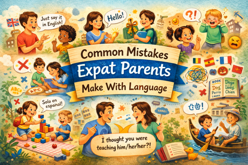 Common Mistakes Expat Parents Make With Language