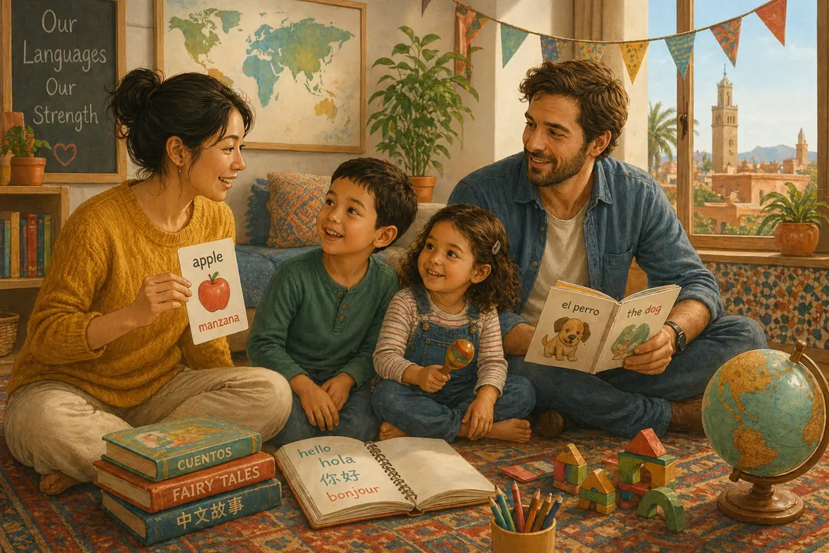 Creating a Bilingual Home Environment Abroad