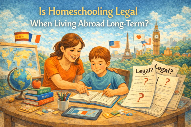 Is Homeschooling Legal When Living Abroad Long-Term