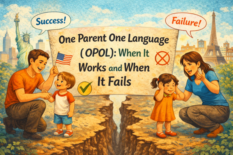 One Parent One Language (OPOL) When It Works and When It Fails