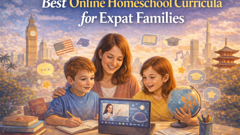 Best Online Homeschool Curricula for Expat Families