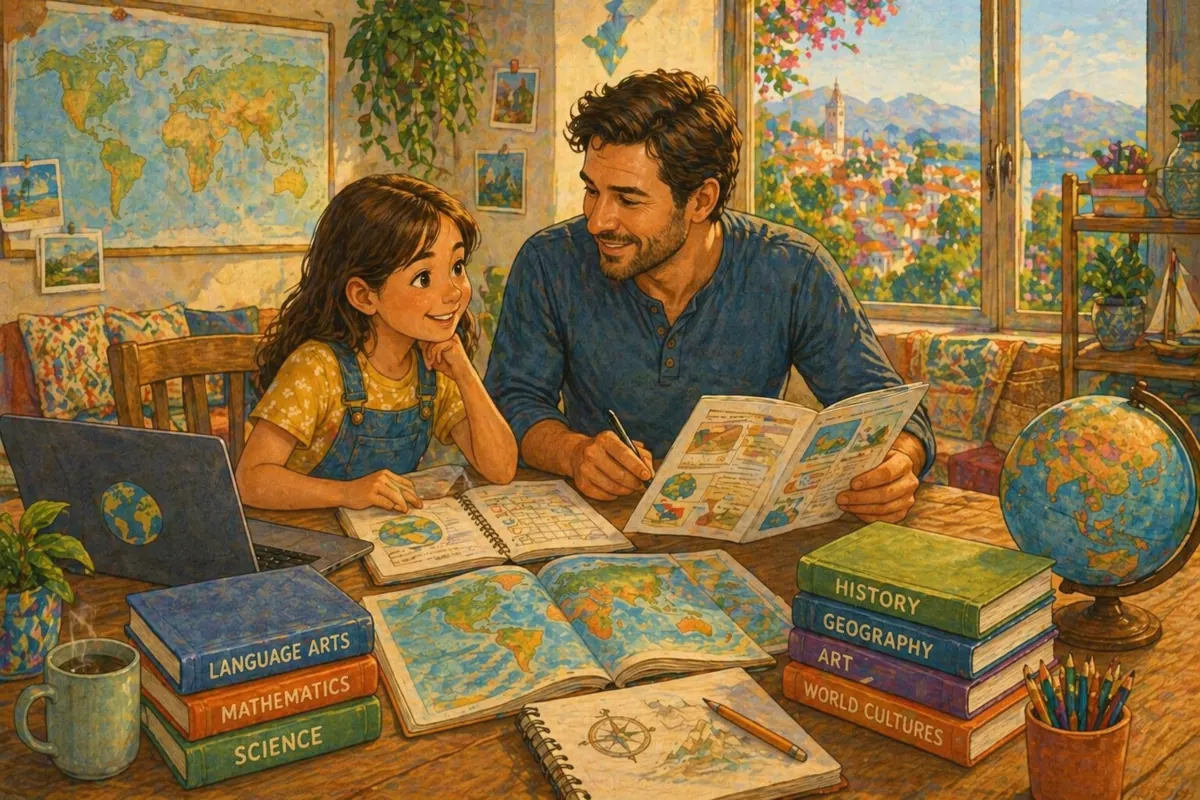Choosing a Homeschool Curriculum While Living Overseas