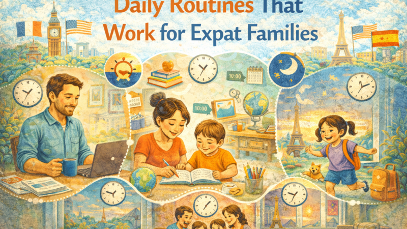 Daily Routines That Work for Expat Families