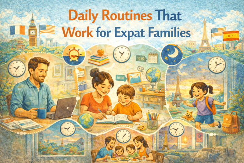 Daily Routines That Work for Expat Families