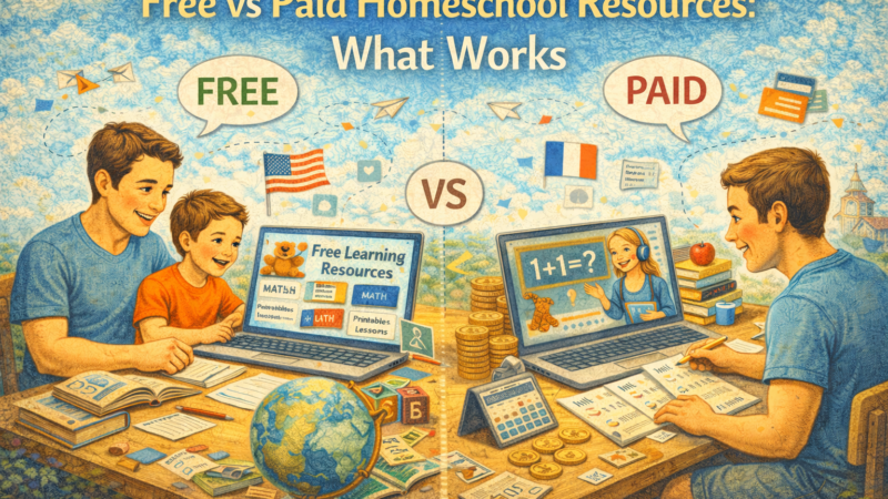 Free vs Paid Homeschool Resources What Works