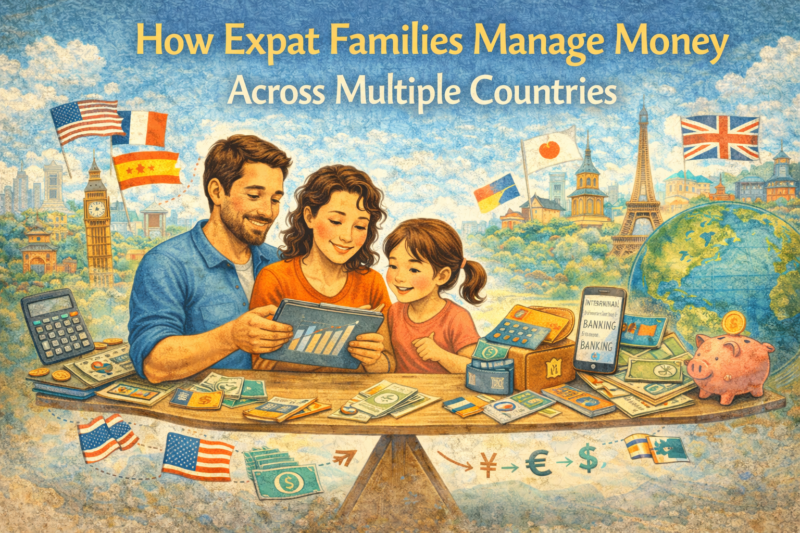 How Expat Families Manage Money Across Multiple Countries