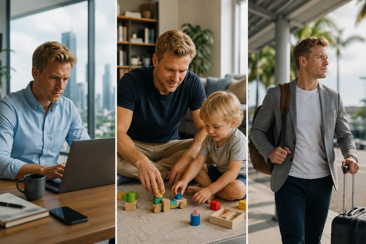 Managing Work, Parenting, and Travel as an Expat Dad