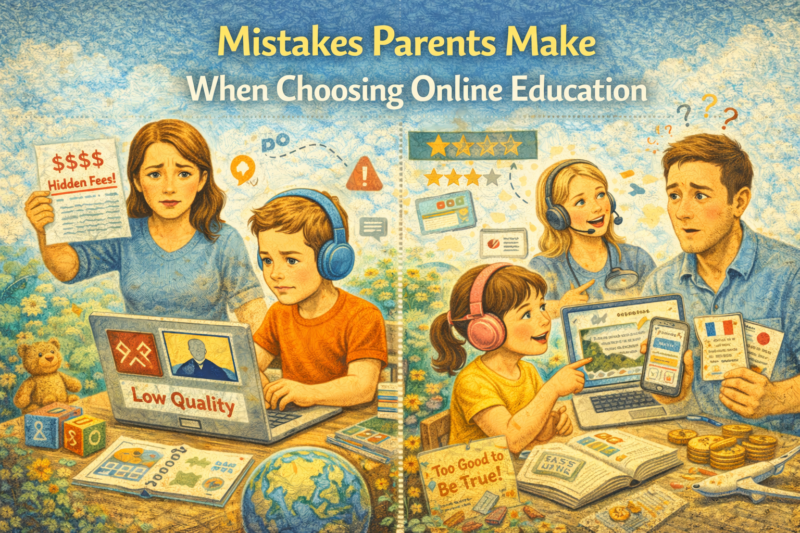 Mistakes Parents Make When Choosing Online Education