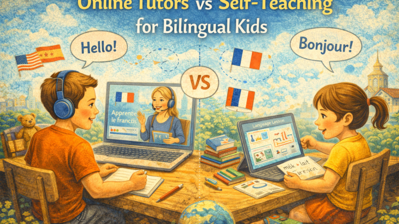 Online Tutors vs Self-Teaching for Bilingual Kids