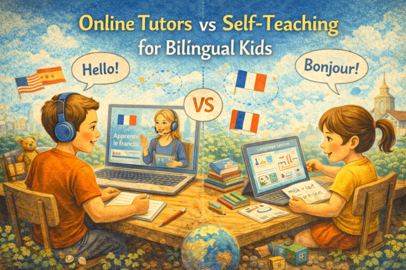 Online Tutors vs Self-Teaching for Bilingual Kids