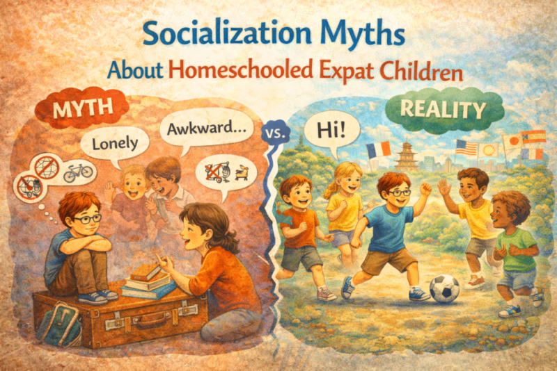 Socialization Myths About Homeschooled Expat Children