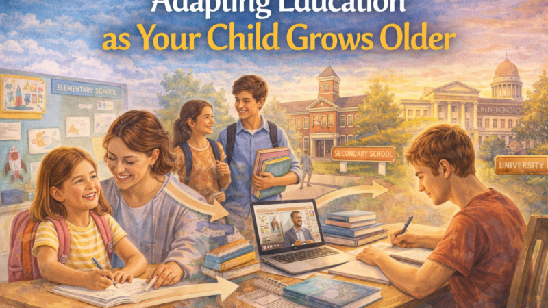 Adapting Education as Your Child Grows Older