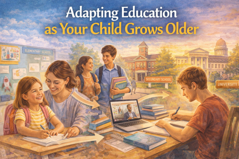 Adapting Education as Your Child Grows Older