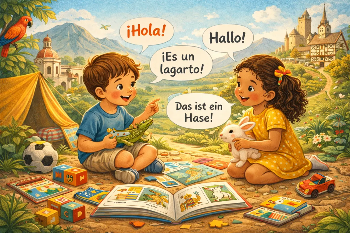 How Children Naturally Become Bilingual Without Formal Schooling