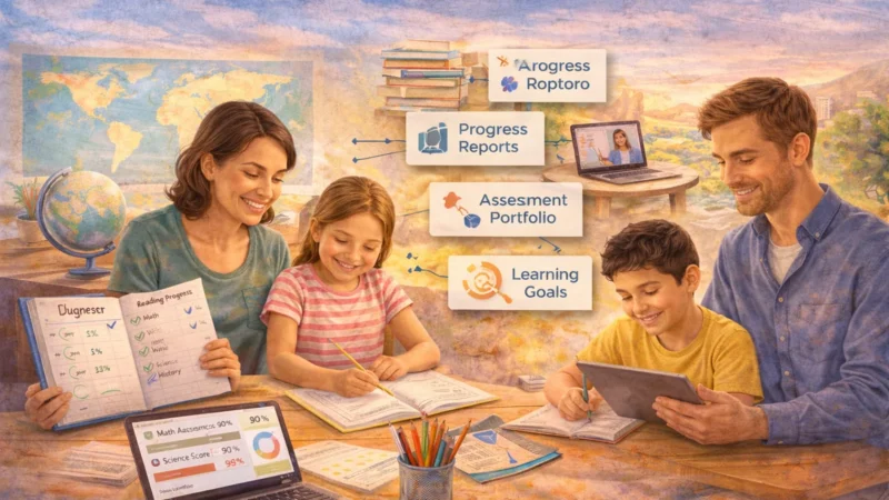 How Expat Families Track Educational Progress Without Schools