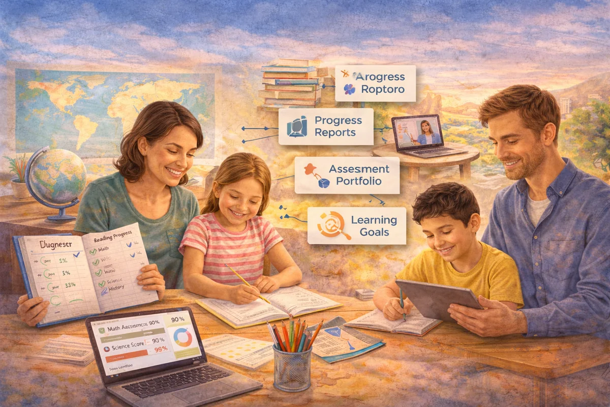 How Expat Families Track Educational Progress Without Schools