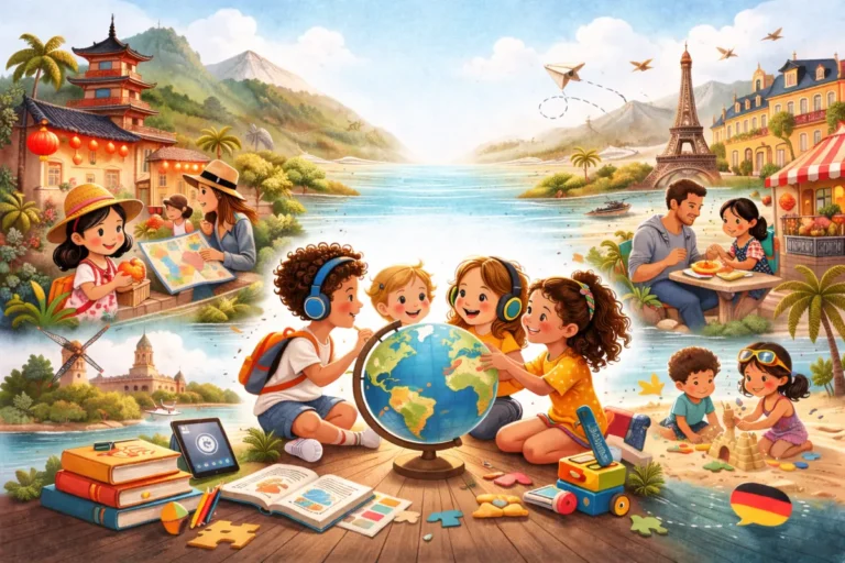 How Kids Naturally Acquire Multiple Languages Abroad