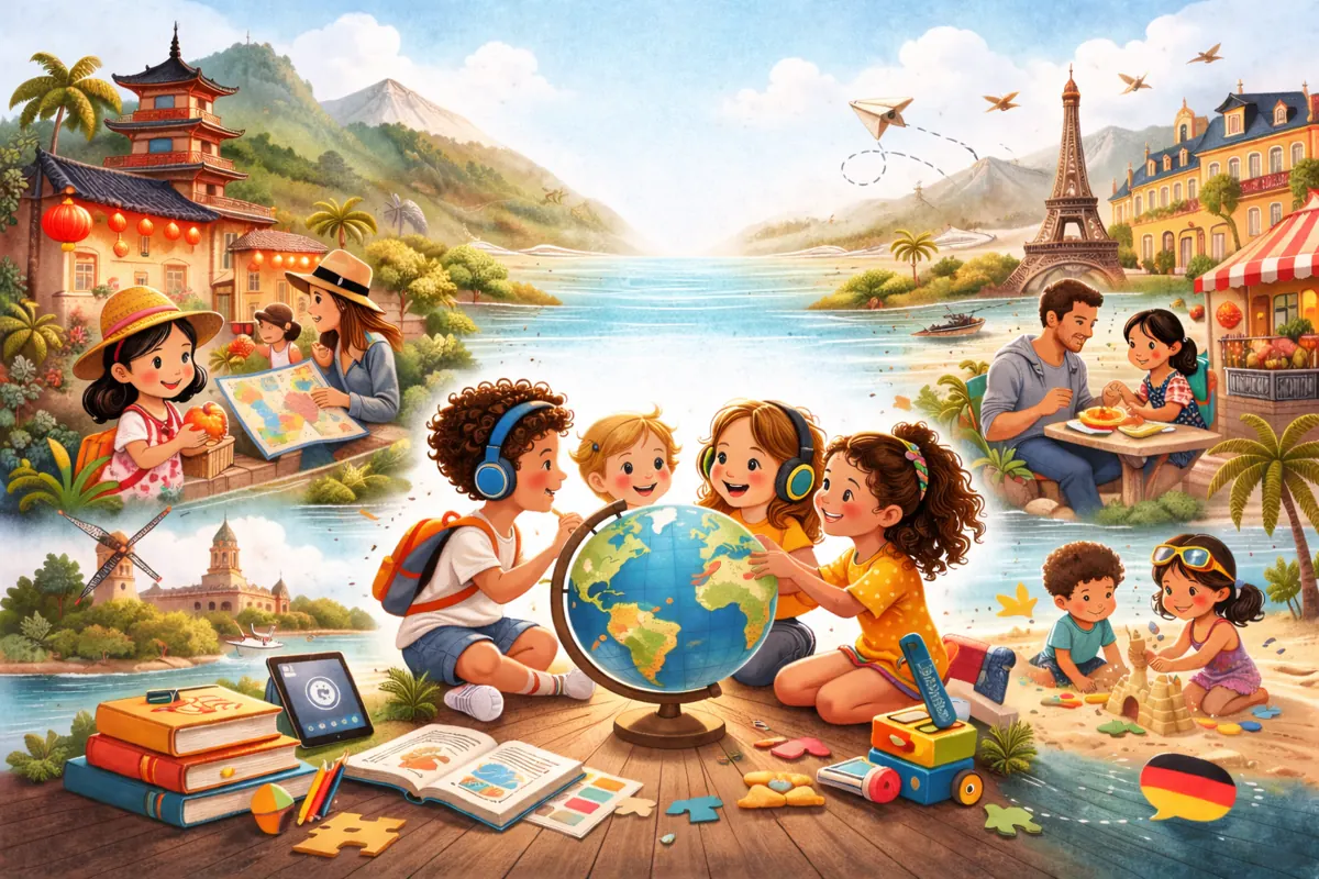 How Kids Naturally Acquire Multiple Languages Abroad