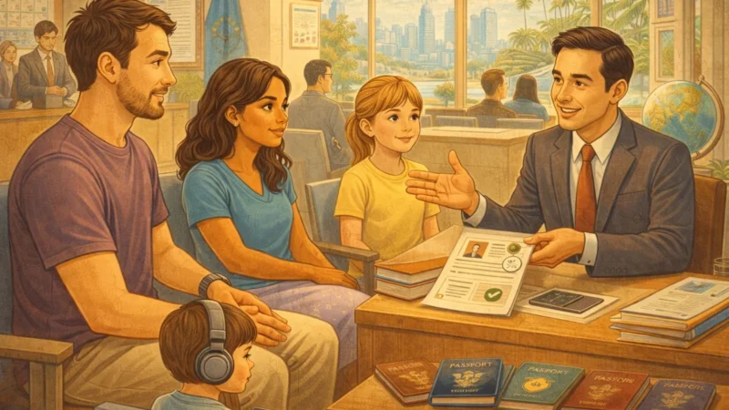 How to Get Residency Visas for Your Family Abroad