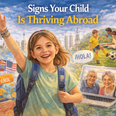 Signs Your Child Is Thriving Abroad