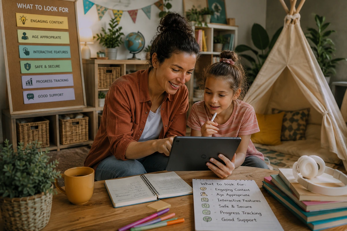 What to Look for in Online Learning Tools for Kids