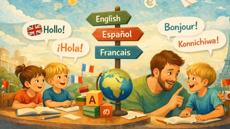 When to Adjust Language Strategy for Growing Kids Abroad
