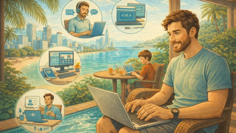 Best Remote Jobs for Fathers Living Overseas