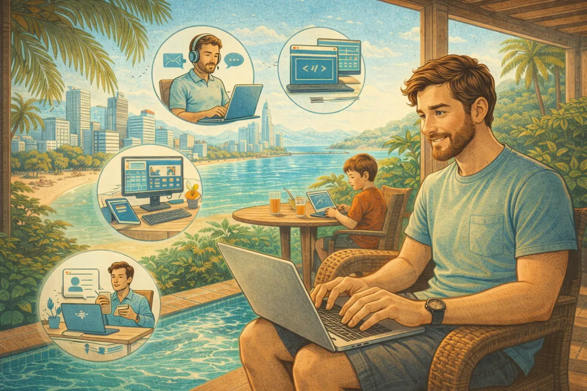 Best Remote Jobs for Fathers Living Overseas