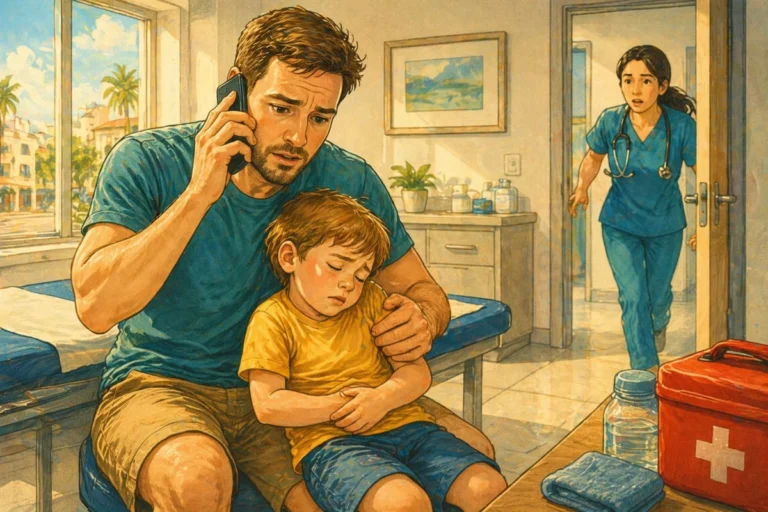 What to Do in a Medical Emergency Abroad With Kids