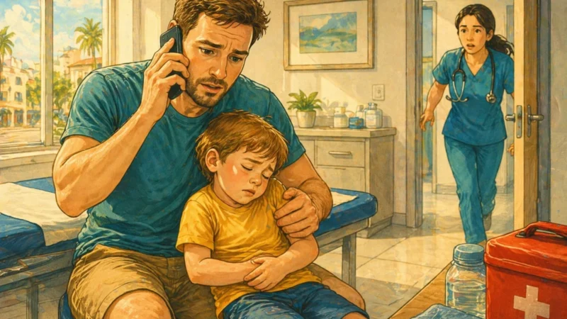 What to Do in a Medical Emergency Abroad With Kids
