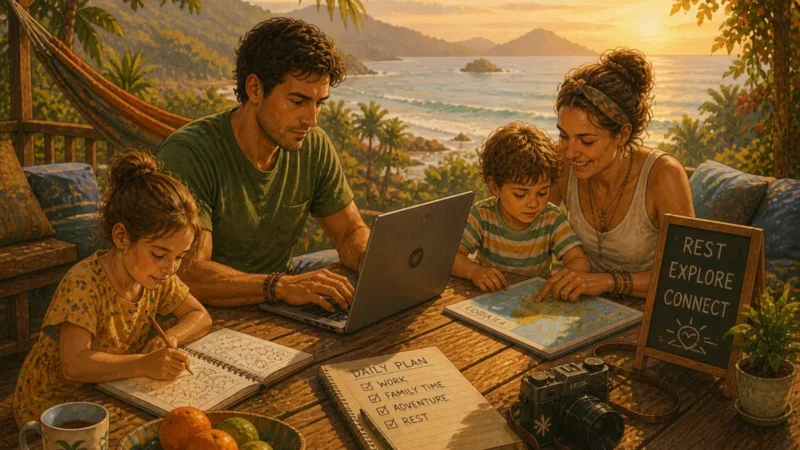 How to Prevent Burnout While Managing Family and Travel